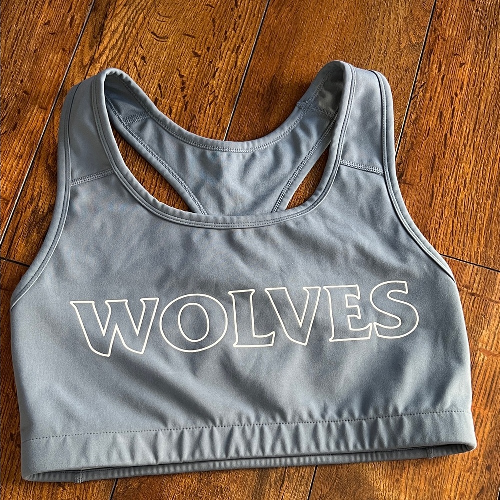 Darc Sport Wolves Blue Sports Bra